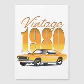 Klassieke 1980 Retro Auto (Voorkant)