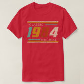 Klassieke 1984 Originele 39e verjaardag 39 jaar Vi T-shirt (Design voorkant)