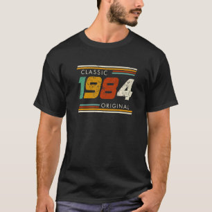 Klassieke 1984 Originele Vintage 39e verjaardag T-shirt