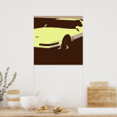 Klassieke 1992-wagen poster (Keuken)