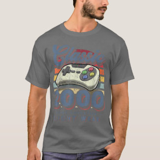 Klassieke 2000 22e Birthday Retro Video Game Contr T-shirt
