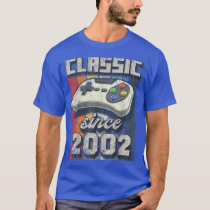 Klassieke 2002 20th Birthday Retro Video Game Cont T-shirt