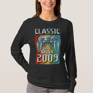 Klassieke 2009 13e verjaardag Video Game Controlle T-shirt