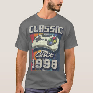Klassieke 24e Birthday Retro Video Game Contro uit T-shirt