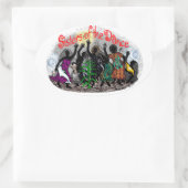 Klassieke 24e jaarlijkse Long Dance Stickers (Tas)