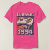 Klassieke 28e Birthday Retro Video Game Contro uit T-shirt (Design voorkant)
