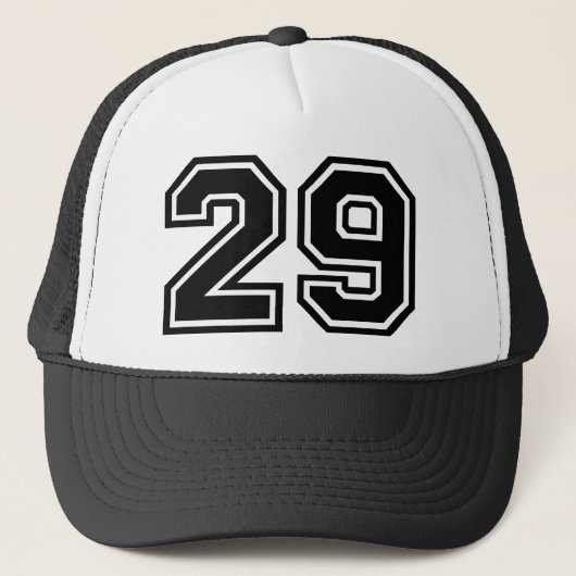 Klassieke 29e verjaardag trucker pet (Voorkant)