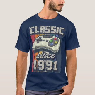 Klassieke 31e Birthday Retro Video Game Contro uit T-shirt
