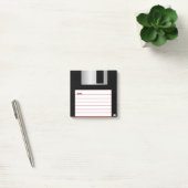 Klassieke 3,5-inch rode diskette notities post-it® notes (Kantoor)
