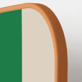 Klassieke 3 strepen Pickleball Paddle (Links Detail)