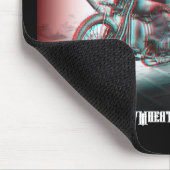 Klassieke 3D motorfiets Muismat (Hoek)