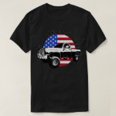 Klassieke 4X4 Square body Truck T-shirt (Design voorkant)