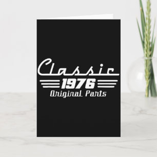 Klassieke 50 wordt 50jr geboren in 1976 mannen 50s kaart