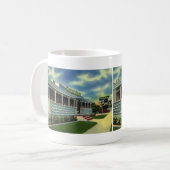  Klassieke 50s restaurantrestaurant Pelican Diner Koffiemok (Voorkant links)