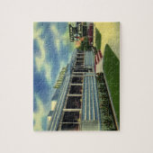  Klassieke 50s restaurantrestaurant Pelican Diner Legpuzzel (Verticaal)