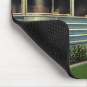  Klassieke 50s restaurantrestaurant Pelican Diner Muismat (Hoek)