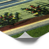  Klassieke 50s restaurantrestaurant Pelican Diner Poster (Hoek)