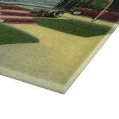  Klassieke 50s restaurantrestaurant Pelican Diner Snijplank (Hoek)