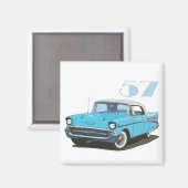 Klassieke 57 magneet (Voorkant / Achterkant)