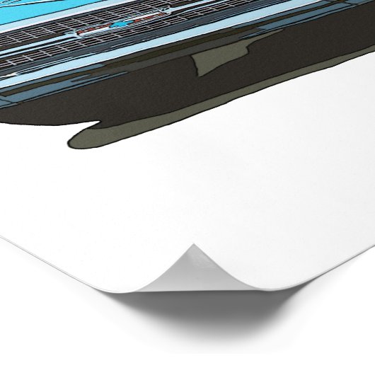 Klassieke 57 poster (Hoek)