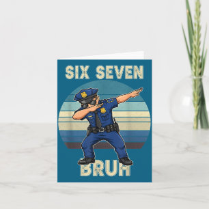 Klassieke 67 Meme Zes Zeven Kunstwerk Kaart