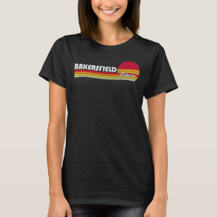 Klassieke 70s 80s Souvenir Bakersfield Calif T-shirt