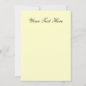 Klassieke 70's Gele Happy Face Kaart (Achterkant)