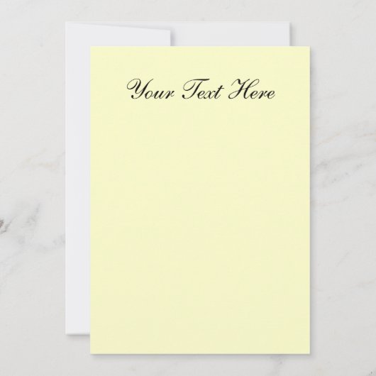 Klassieke 70's Gele Happy Face Kaart (Achterkant)