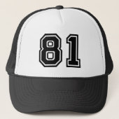 Klassieke 81e verjaardag trucker pet (Voorkant)