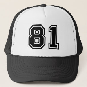 Klassieke 81e verjaardag trucker pet
