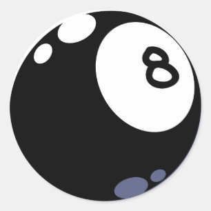 Klassieke 8-band ronde sticker