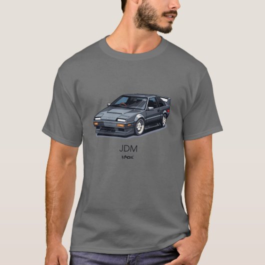 Klassieke 90s JDM sportauto vrienden T-shirt (Voorkant)