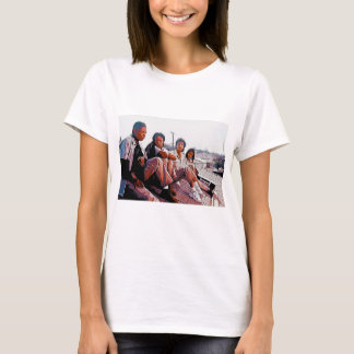 Klassieke 90s Zwarte Film Geïnspireerde Kunstwerke T-shirt