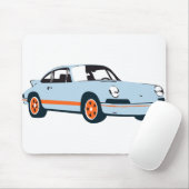 Klassieke 911-racestraling muismat (Met muis)