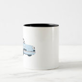 Klassieke 911-racestraling tweekleurige koffiemok (Center)