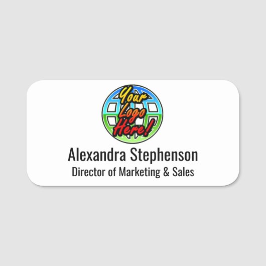 Klassieke Aangepaste Aangepaste Aangepaste Bedrijv Naamplaatje (Voorkant)