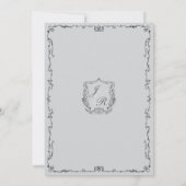 Klassieke aangepaste hand getrokken locatie Manor  Kaart (Achterkant)