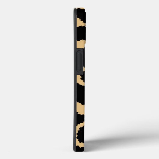 Klassieke aangepaste naam Cheetah Animal Print Pat Case-Mate iPhone Case (Achterkant / Rechts)