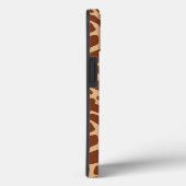Klassieke aangepaste naam Giraffe Dierenprint Patr Case-Mate iPhone Case (Achterkant / Rechts)