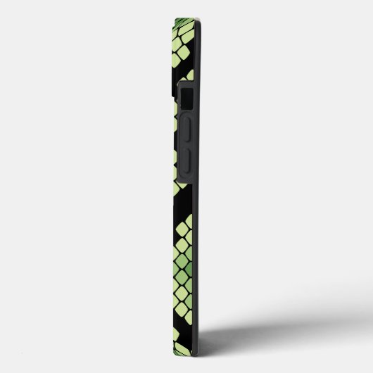 Klassieke aangepaste naam slangendierpringspatroon Case-Mate iPhone case (Achterkant / Links)