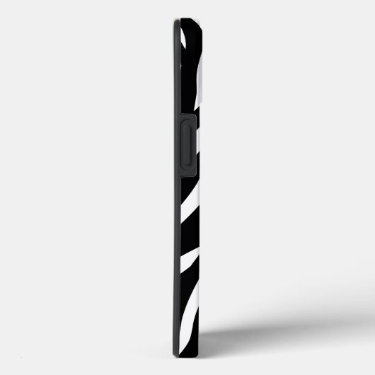 Klassieke aangepaste naam Zebra Dierlijk afdrukpat Case-Mate iPhone Case (Achterkant / Rechts)