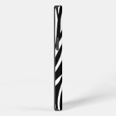 Klassieke aangepaste naam Zebra Dierlijk afdrukpat iPhone Hoesje (Rechterkant)