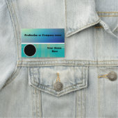 Klassieke aangepaste naamtag voor beroep naamplaatje (In situ)