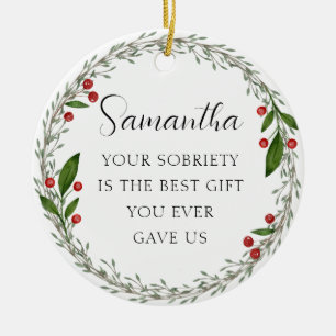 Klassieke aangepaste soberheid mijlpaal nuchtere k keramisch ornament