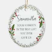 Klassieke aangepaste soberheid mijlpaal nuchtere k keramisch ornament (Links)