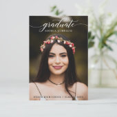 Klassieke aankondiging van het Afstuderen van het (Staand voorkant)