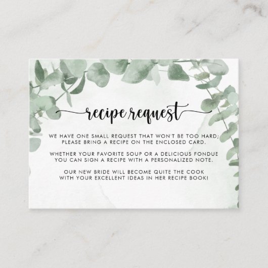 Klassieke aanvraag voor huwelijksweddenschap met e informatiekaartje (Voorkant)