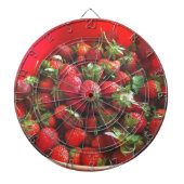 Klassieke aardbeien dartbord (Voorkant)