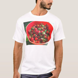 Klassieke aardbeien t-shirt