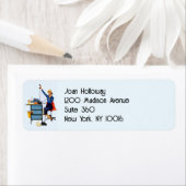 Klassieke Administratieve Assistent – Retro Kantoo Etiket (Insitu)